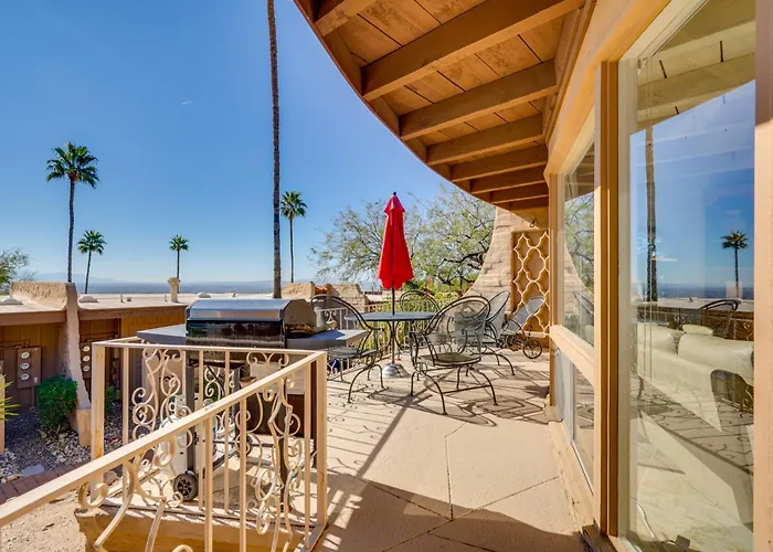 Catalina Foothills Gem 8 Mi To Sabino Canyon Apartment